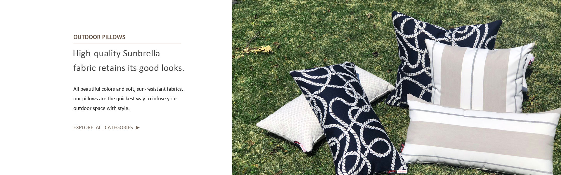 outdoor cushions - CINTIN